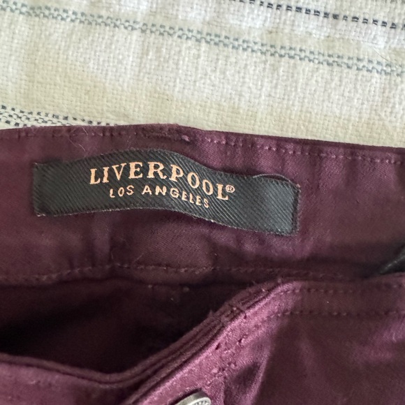 Liverpool Deep Purple Jeans - Picture 2 of 3